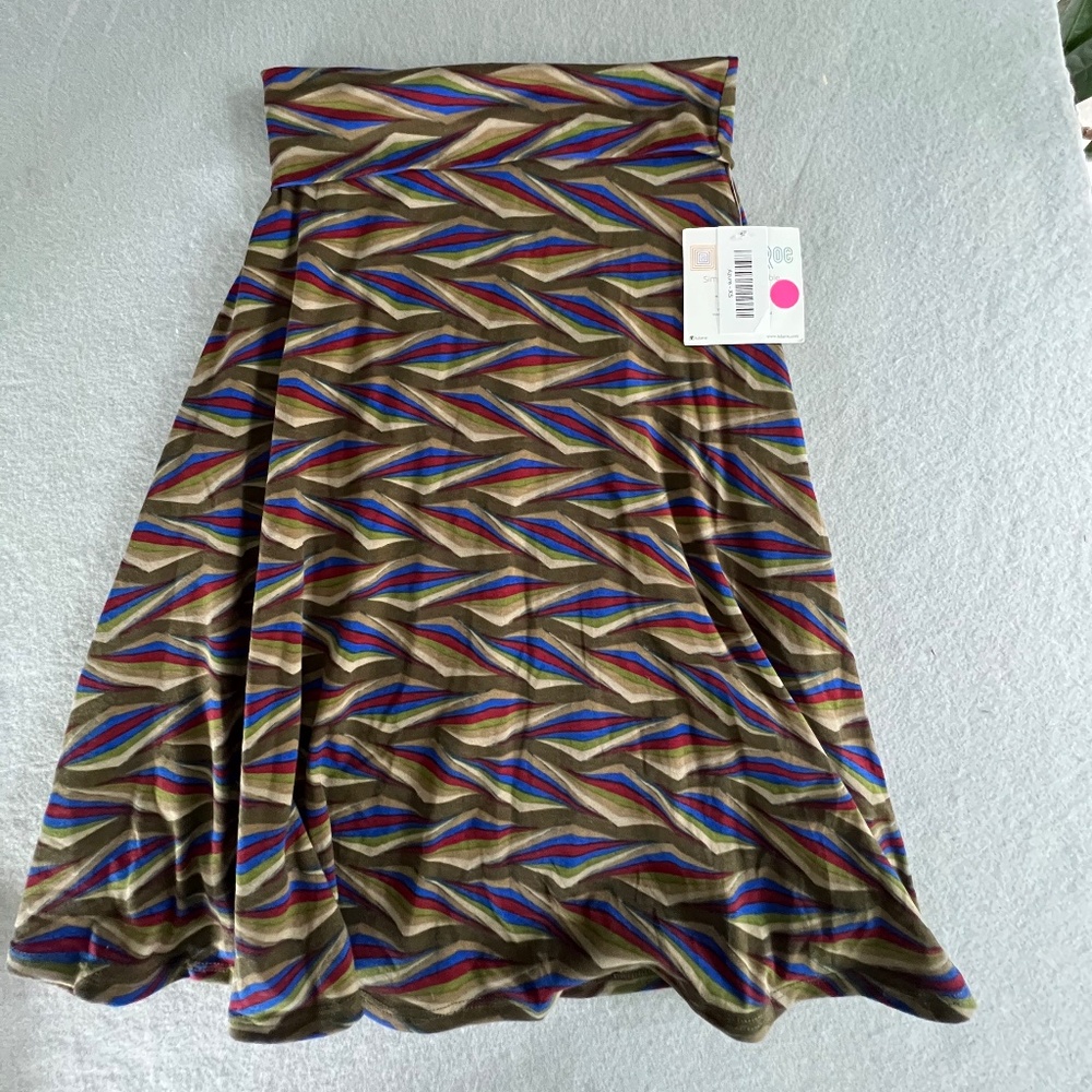 LulaRoe Azure Skirt NWT
